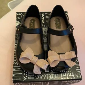 Mini Melissa Ultragirl in black/pink